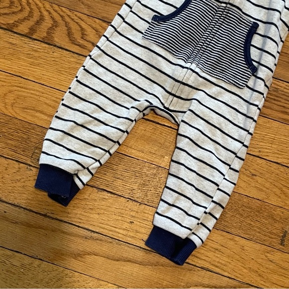 Carter's Blue and Cream Bodysuit One Piece - Picture 3 of 6